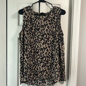 Halogen XL Leopard top